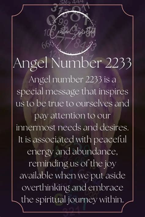 2233 angel number twin flame|Understanding Angel Number 2233 Meaning